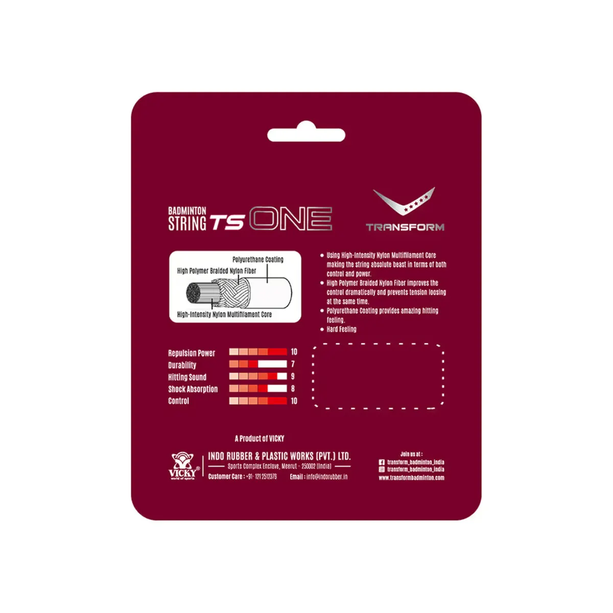 Transform String ONE Badminton String