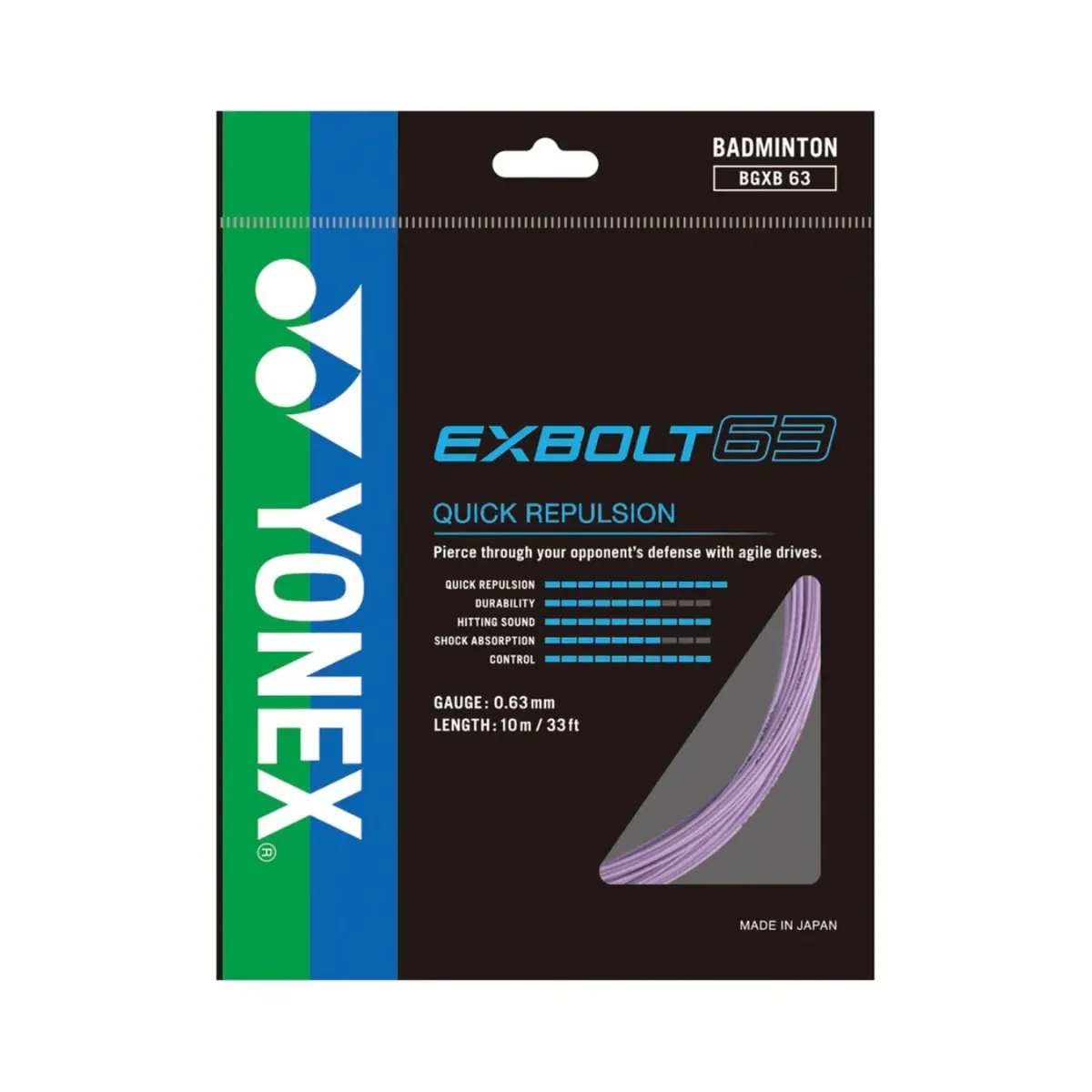 Yonex Exbolt 63 Badminton String