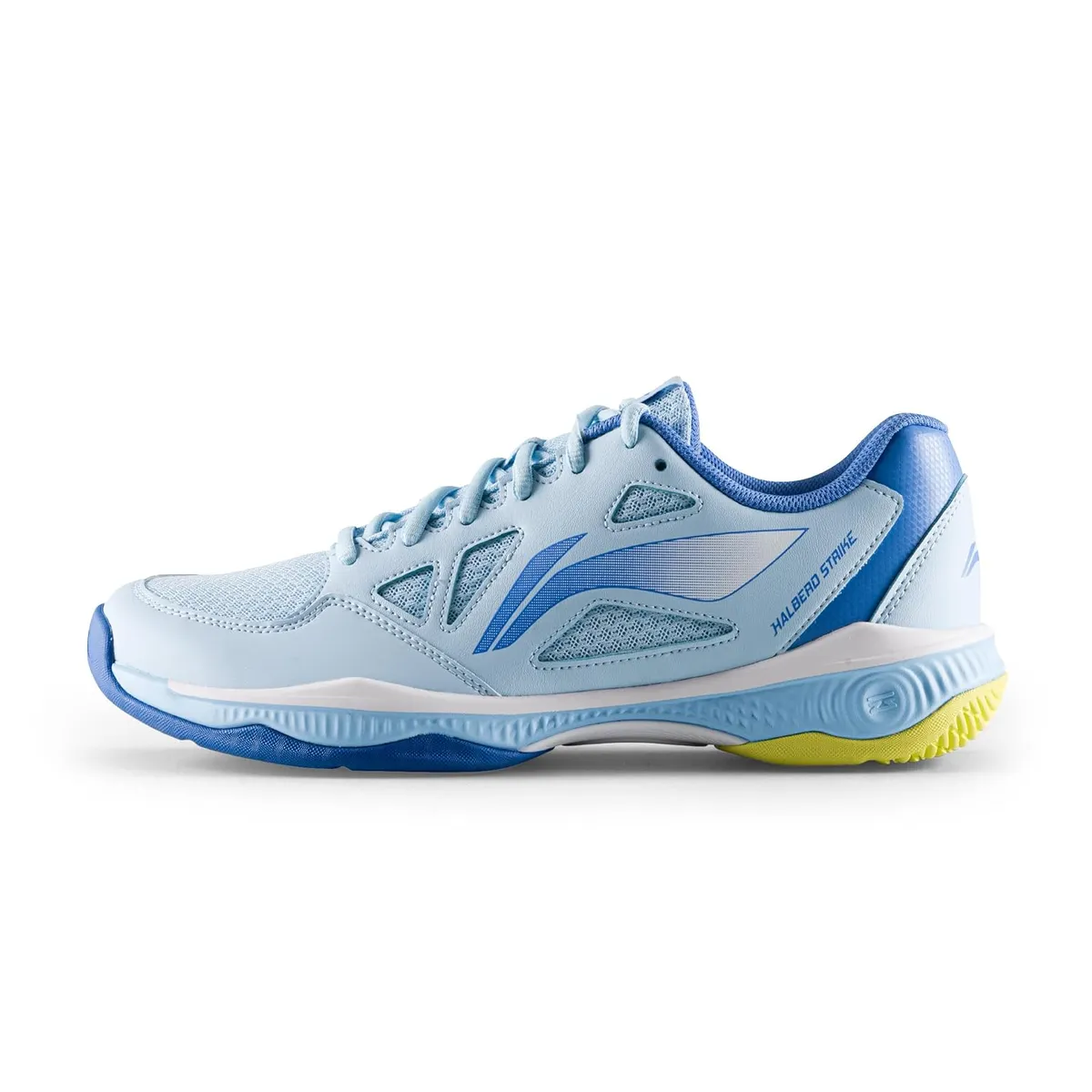 Li-Ning Halberd Strike Badminton Shoes LN Cloud ProbarLoc Non-Marking Glacier Blue/Bright Cobalt Blue UK 10