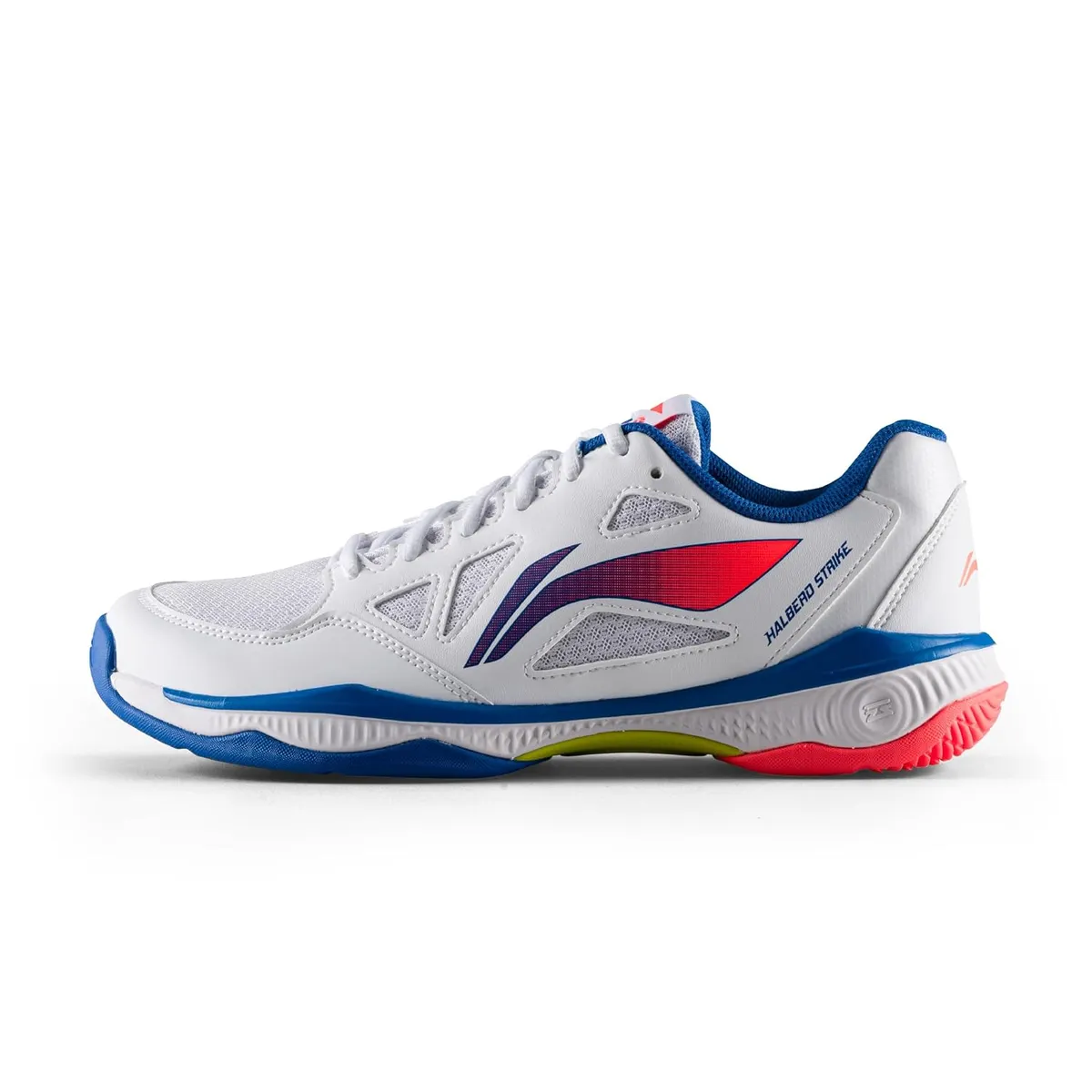 Li-Ning Halberd Strike Badminton Shoes LN Cloud ProbarLoc Non-Marking Standard White UK 10