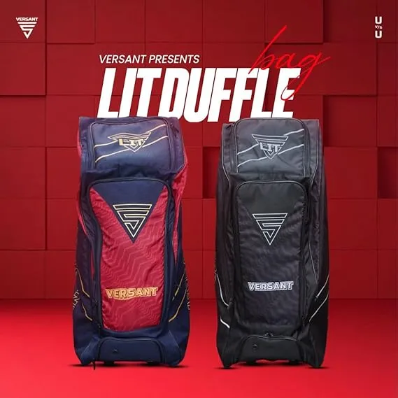 Versant K/Lit Duffle Wheelie Cricket Kit Bag