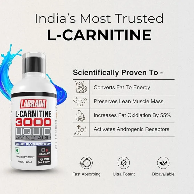 Labrada L-Carnitine 3000mg Liquid