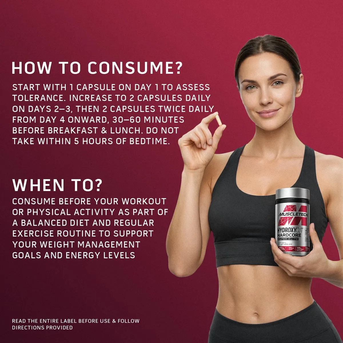 MuscleTech Hydroxycut Hardcore Super Elite Thermogenic Fat Burner