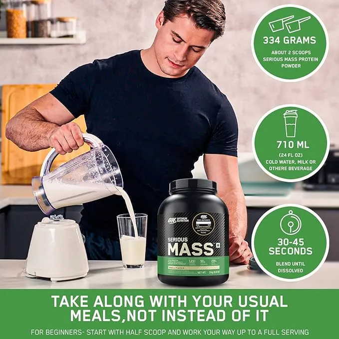 Optimum Nutrition (ON) Serious Mass Weight Gainer