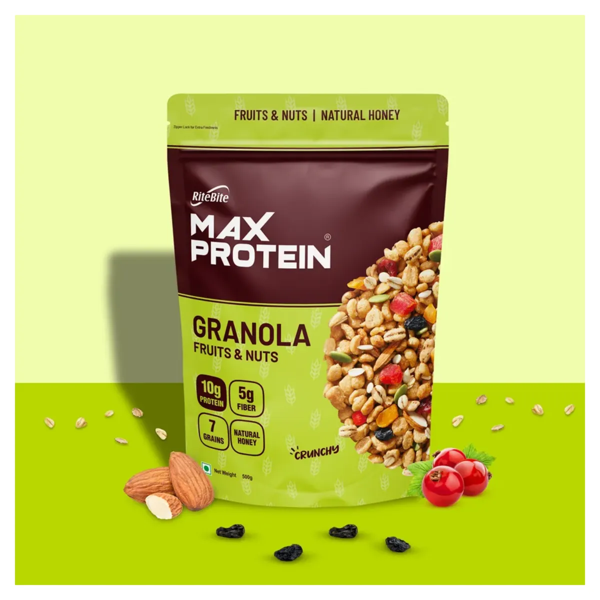 RiteBite Max Protein Granola Fruits Nuts