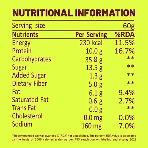 RiteBite Max Protein Granola Fruits Nuts