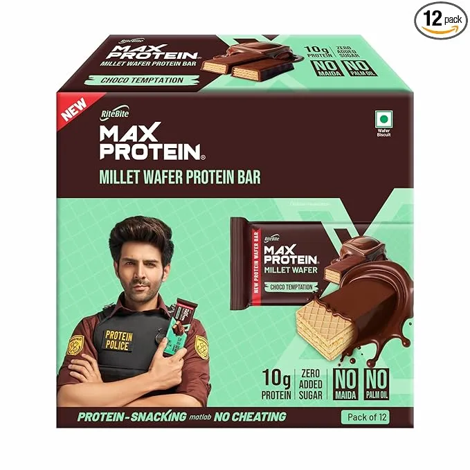 RiteBite Max Protein Millet Wafer Bar