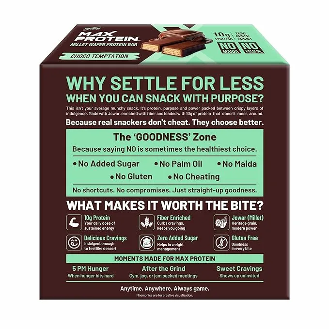 RiteBite Max Protein Millet Wafer Bar