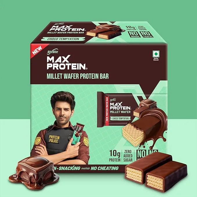 RiteBite Max Protein Millet Wafer Bar