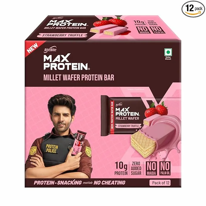 RiteBite Max Protein Millet Wafer Bar