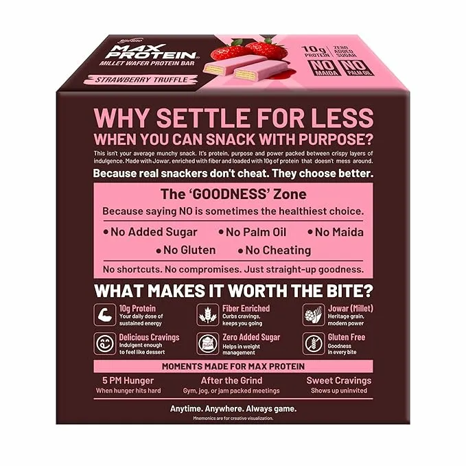 RiteBite Max Protein Millet Wafer Bar