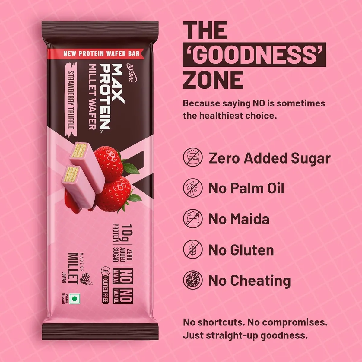 RiteBite Max Protein Millet Wafer Bar