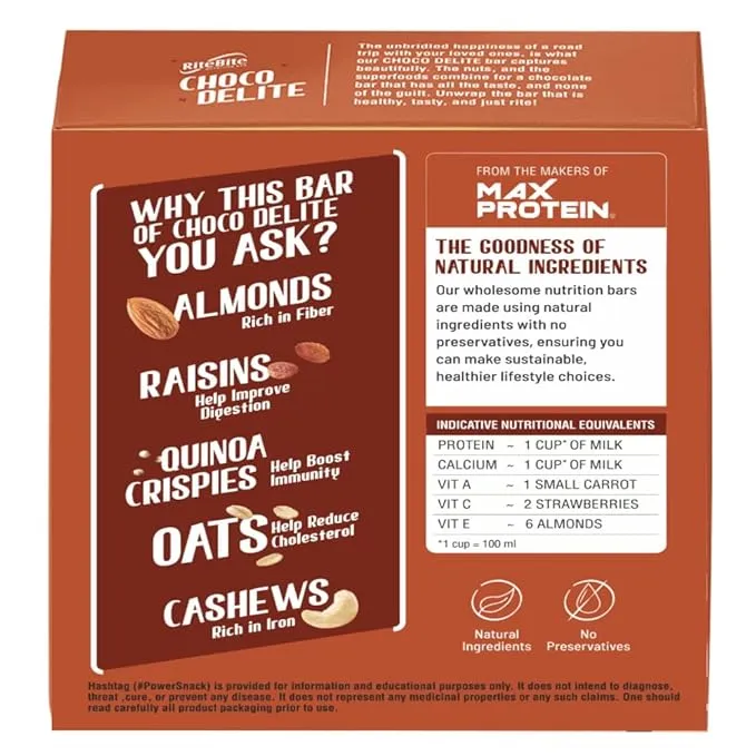 RiteBite Choco Delite Nutrition Bar