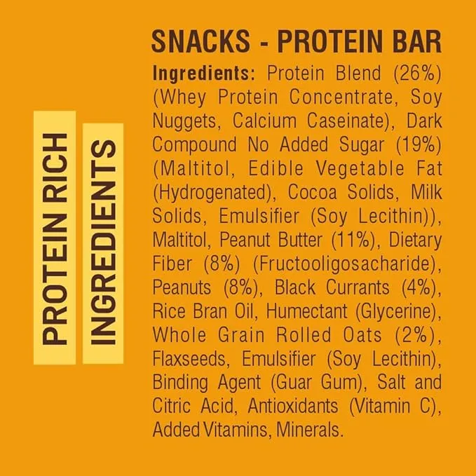 RiteBite Peanut Butter Nutrition Bar