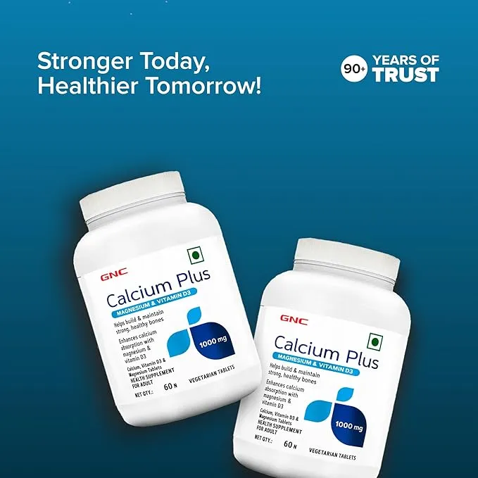 GNC Calcium Plus with Magnesium and Vitamin D3