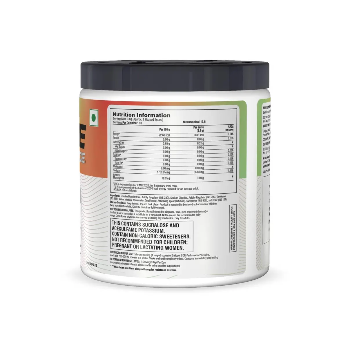 Cellucor COR-Performance Creatine Monohydrate