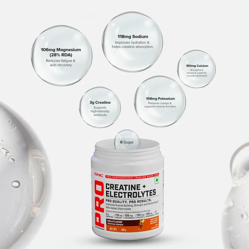 GNC Pro Performance Creatine Plus Electrolytes