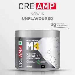 MuscleBlaze CreAMP Micronised Creatine Monohydrate