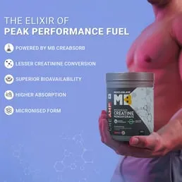 MuscleBlaze CreAMP Micronised Creatine Monohydrate