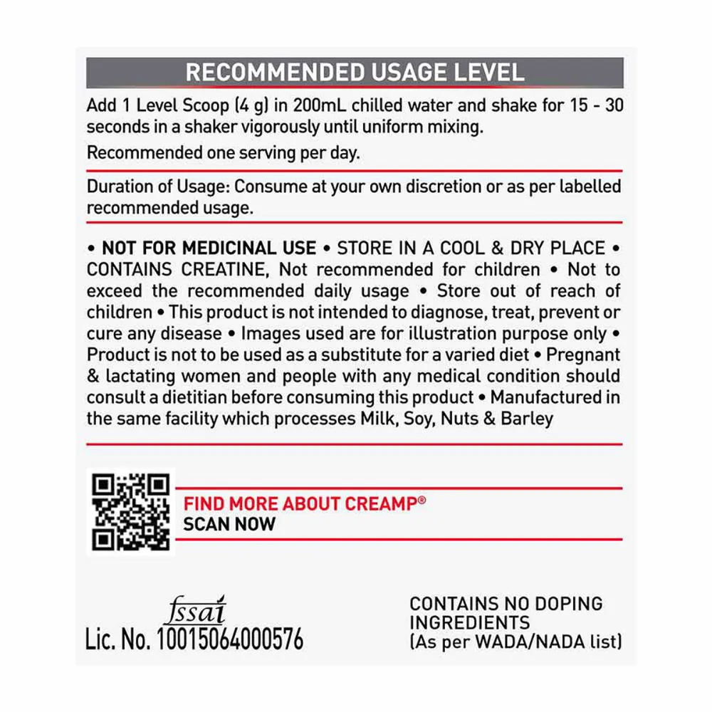 MuscleBlaze Creatine Monohydrate
