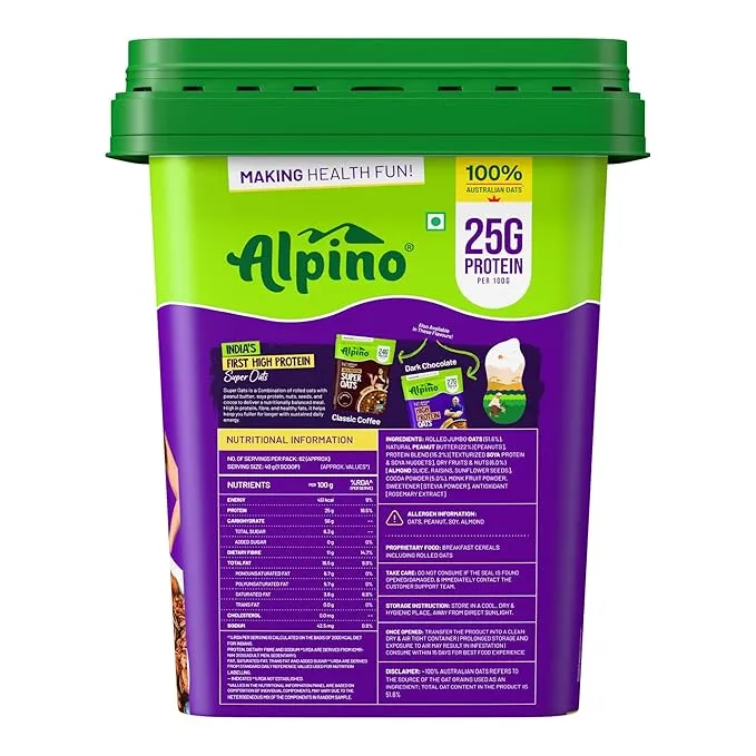 Alpino High Protein Super Oats