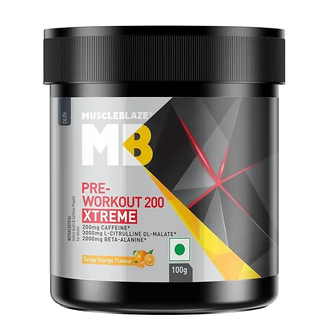 MuscleBlaze Pre Workout 200 Xtreme