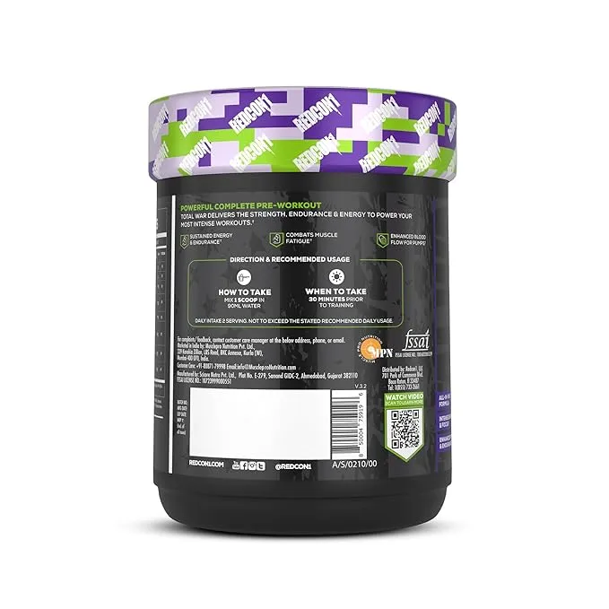 Redcon1 Total War Pre-Workout
