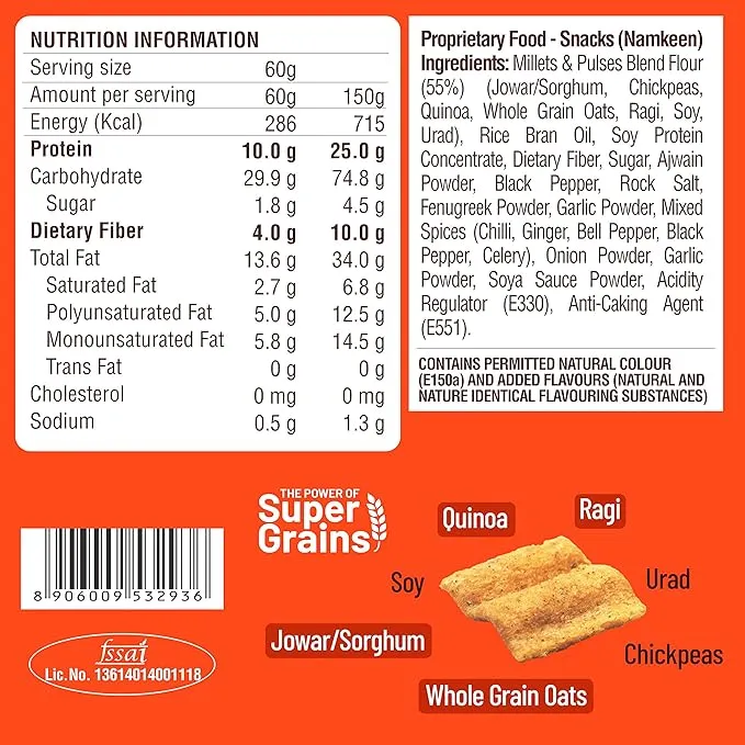 RiteBite Max Protein Namkeen Chips
