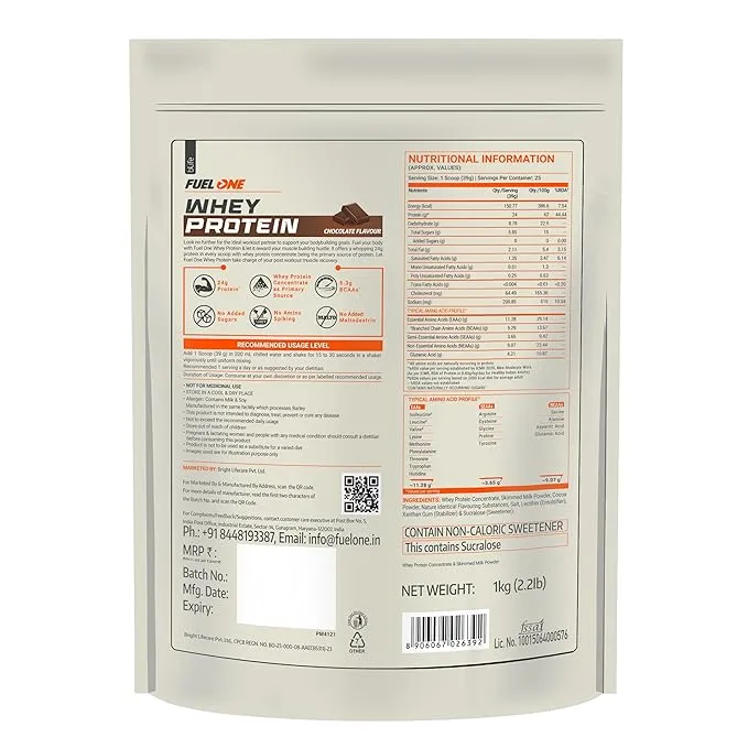 MuscleBlaze Fuel One Whey Protein