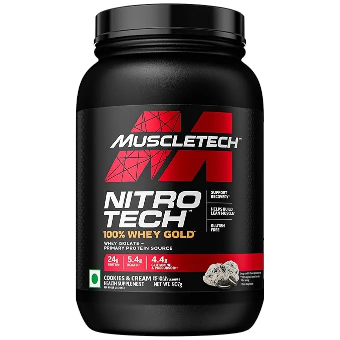 MuscleTech NitroTech 100% Whey Gold