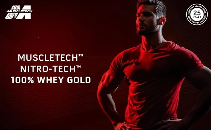 MuscleTech NitroTech 100% Whey Gold