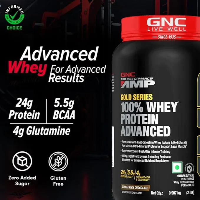 GNC AMP Pure Isolate Whey Protein