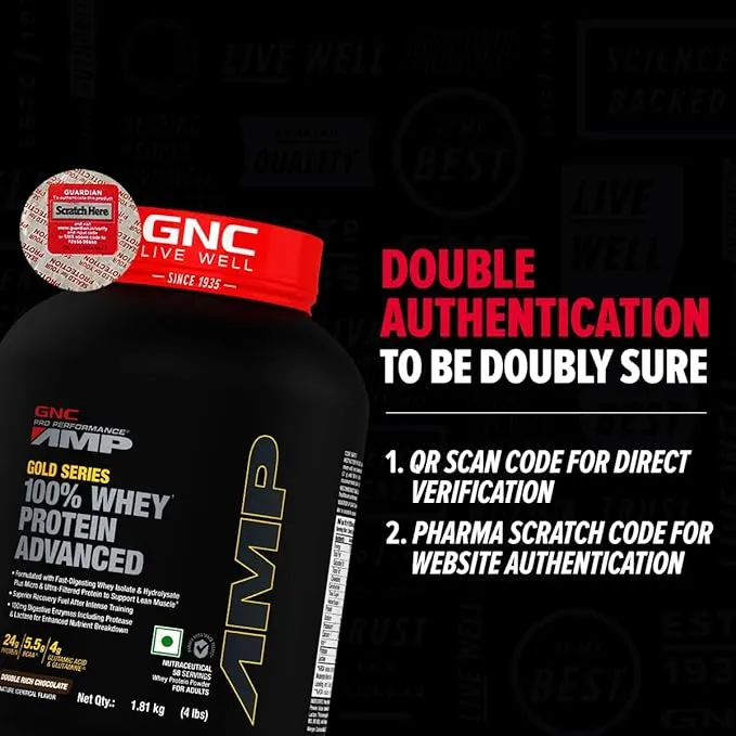 GNC AMP Pure Isolate Whey Protein