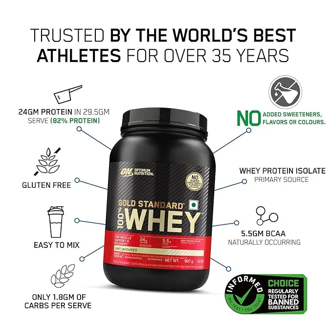 Optimum Nutrition Gold Standard 100% Whey Protein