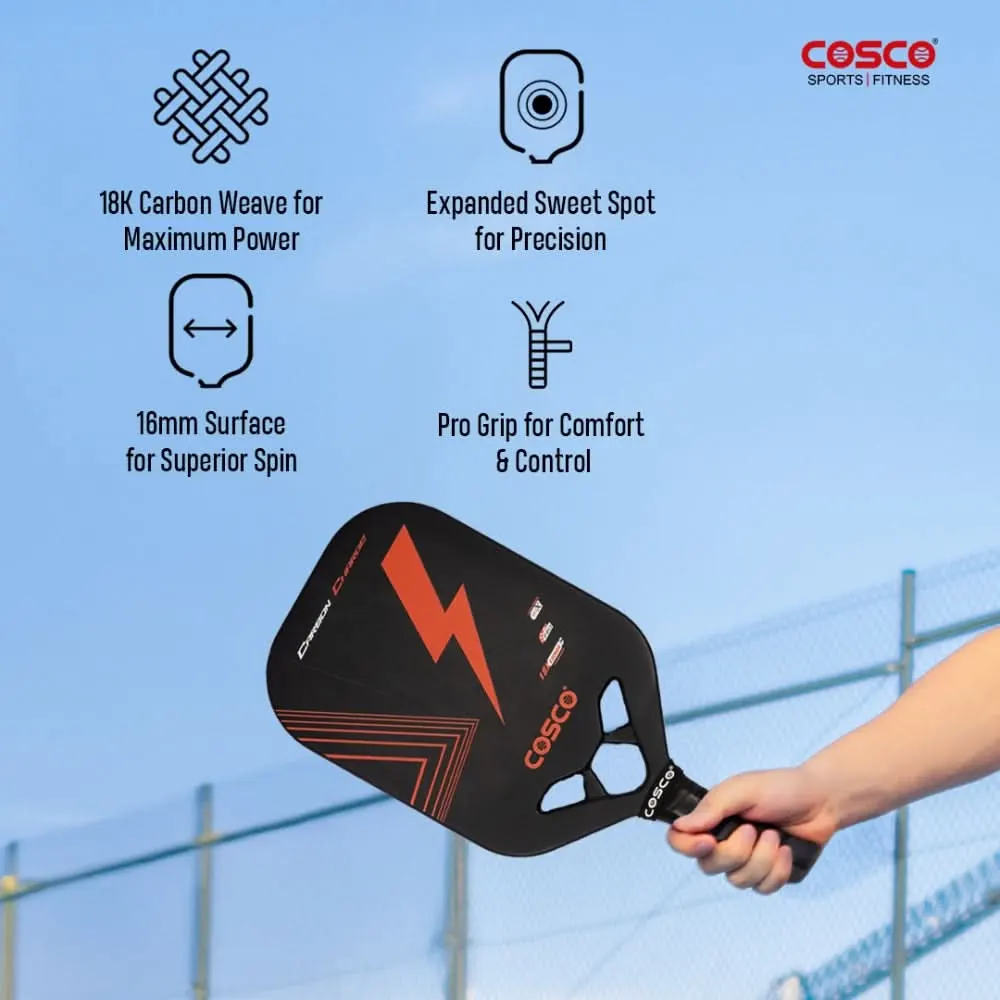 Cosco Carbon Charge Pickleball Paddle