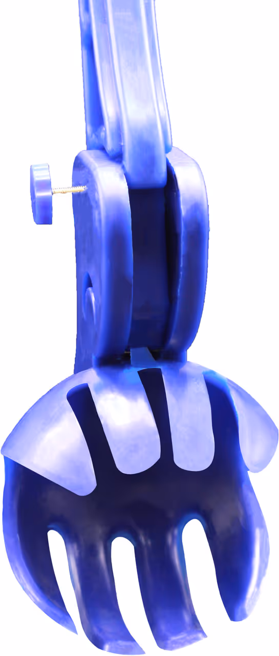 Total Extra Arm Adjustable Bowling Arm Blue