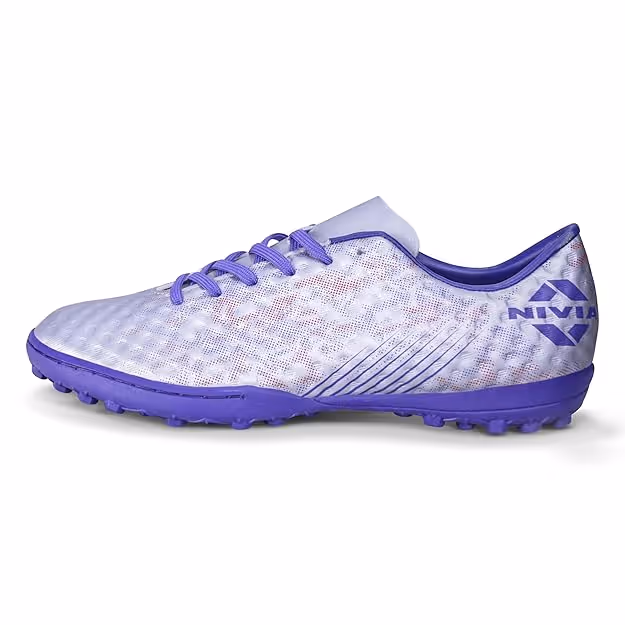 Nivia Oslar 3.0 Football Turf Shoes Silver Size 7