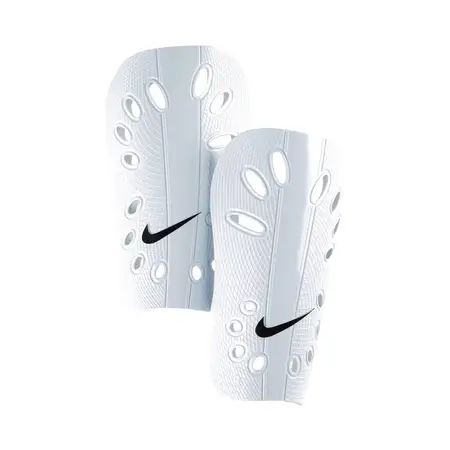 Nike J Adult Soccer Shin Guards White/Black Size M