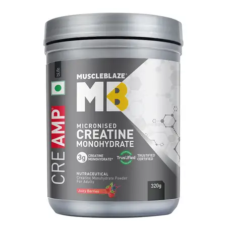 MuscleBlaze CreAMP Micronised Creatine Monohydrate