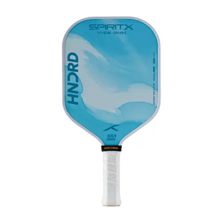 Hundred Spirit-X Wide Pickleball Paddle 13mm Flow Blast Teal