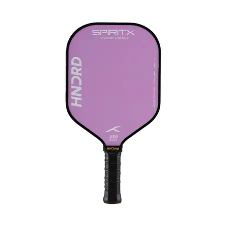 Hundred Spirit-X Wide Pickleball Paddle 13mm Pop Light Purple