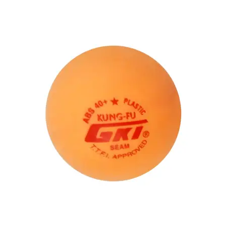 GKI Kung Fu 1 Star ABS Plastic 40+ Table Tennis Ball White