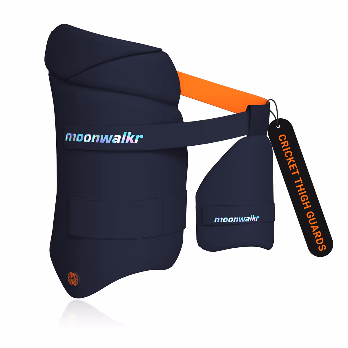 Moonwalkr Thigh Guard 2.0 Cricket Blue Mens Left Handed