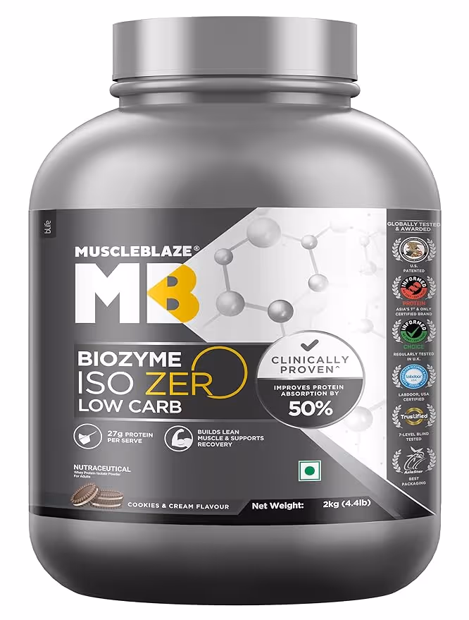 MuscleBlaze Biozyme Iso Zero