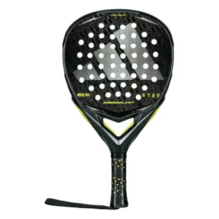Adidas Arrow Hit Padel Racket Diamond Shape Black Silver
