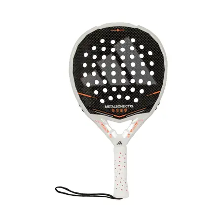 Adidas Metalbone Control Padel Racket Carbon Aluminized Black White