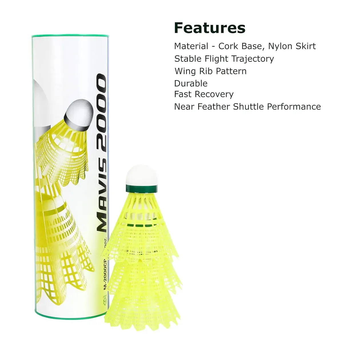 Yonex Mavis 2000 Nylon Badminton Shuttlecock