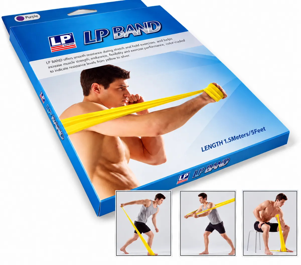 LP Band 841 Resistance Latex Exercise Therapy Band